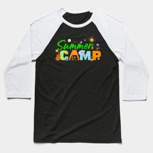 Summer Vacation Family 2025 Cousin Camp Making Memories Raglan Baseball T-Shirt